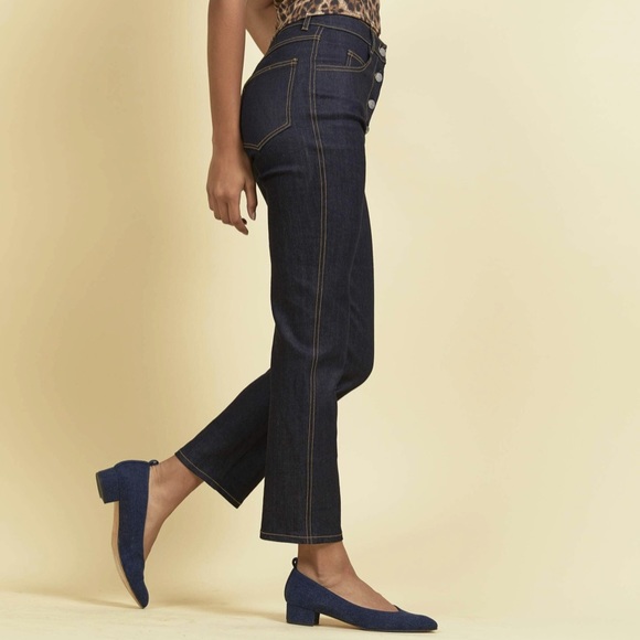 Miaou Raw Denim Pants - Picture 2 of 4